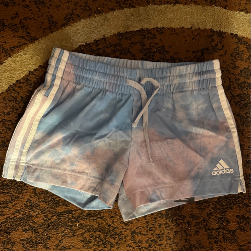 Adidas Pastel Tie-Dye Shorts